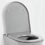 Laufen Kartell by Laufen levehető WC ülőke, matt szürke H8913327590001