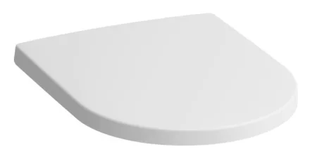 Laufen Pro X levehető Duroplast WC ülőke króm zsanérokkal, matt fehér kivitelben.