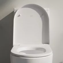 Laufen Pro X levehető Duroplast WC ülőke Soft Close mechanizmussal és króm zsanérokkal, fehér kivitelben