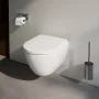 Laufen Pro X levehető Duroplast WC ülőke Soft Close mechanizmussal és króm zsanérokkal, fehér kivitelben