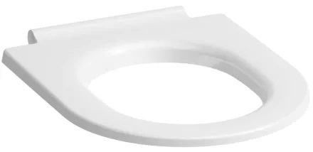 Laufen Pro X fedél nélküli Duroplast WC ülőke Soft Close mechanizmussal és rozsdamentes acél zsanérokkal, fehér kivitelben