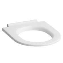 Laufen Pro X fedél nélküli Duroplast WC ülőke Soft Close mechanizmussal és rozsdamentes acél zsanérokkal, matt fehér kivitelben.