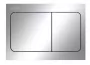 Laufen Ineo Air króm WC nyomólap kettős öblítéshez H9001130040001