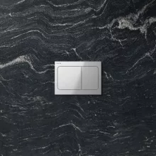 Laufen Ineo Air matt króm működtető WC nyomólap dual flush rendszerhez