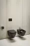 Laufen Ineo Air matt fekete WC nyomólap kettős öblítéshez H9001137160001