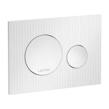 Laufen Ineo Moondance fehér működtető WC nyomólap dual flush rendszerhez