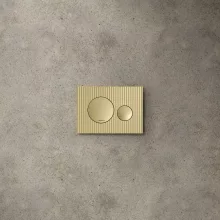Laufen Ineo Moondance matt arany működtető WC nyomólap dual flush rendszerhez