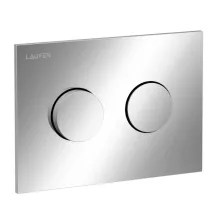 Laufen Ineo Groove króm működtető WC nyomólap dual flush rendszerhez