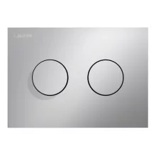 Laufen Ineo Groove matt króm WC működtetőlap