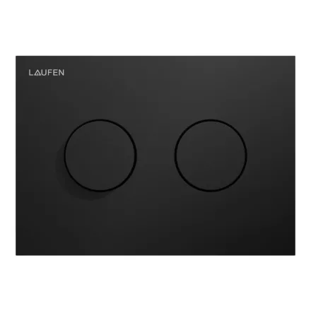 Laufen Ineo Groove matt fekete működtető WC nyomólap dual flush rendszerhez