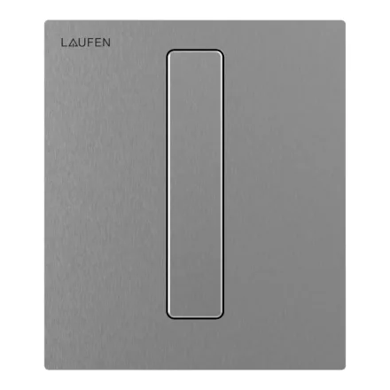 Laufen Ineo AU103 rozsdamentes acél nyomólap vizeldéhez, csiszolt felülettel H9091039280001