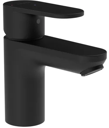 Laufen Pro X egykaros ECO+ mosdó csaptelep fix kifolyóval, matt fekete.