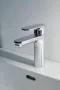 Laufen Pro X egykaros ECO+ mosdó csaptelep fix kifolyóval, króm kivitelben.