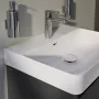 Laufen Pro X egykaros ECO+ mosdó csaptelep fix kifolyóval, króm kivitelben.