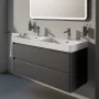 Laufen Pro X egykaros ECO+ mosdó csaptelep fix kifolyóval, króm kivitelben.