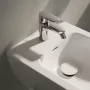 Laufen Pro X egykaros bidé csaptelep automata leeresztőszeleppel, króm kivitelben