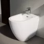 Laufen Pro X egykaros bidé csaptelep automata leeresztőszeleppel, króm kivitelben