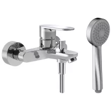 Laufen Pro X zuhanycsaptelep flexibilis zuhanytömlővel és kézizuhannyal, króm kivitelben
