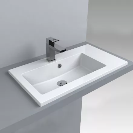 LUNART Liam 700 L mosdó, fényes fehér 5999123001085