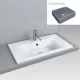 LUNART Julius mosdó, szürke kvarc 5999123002143