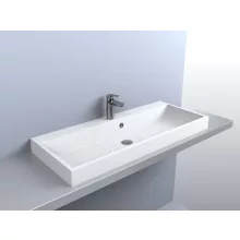 LUNART Atty 1000 mosdó, fényes fehér 5999123005793