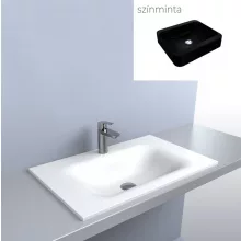 LUNART Timo 700 mosdó, fekete kvarc 5999123006653