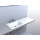 LUNART Timo 1200 L mosdó, fényes fehér 5999123006790