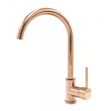   LunArt Zozo MAX magasított konyhai csaptelep, rose gold 5999123007780