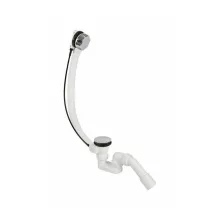  LunArt fürdőkád le/túlfolyószett bowdenes vezérléssel 62 cm, króm 5999123009739