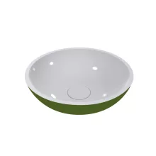   LUNART Milan mosdó, fényes RAL 6005 - Moss Green 5999123011268