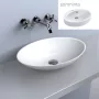 LUNART Alexa mosdó, matt fehér 5999123011404