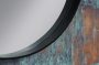 LunArt Globe 80 kerek tükör, matt fekete 5999123014078