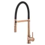 LunArt Gabor konyhai csaptelep, fekete/rose gold 5999123014115
