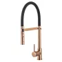 LunArt Gabor konyhai csaptelep, fekete/rose gold 5999123014115