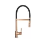 LunArt Gabor konyhai csaptelep, fekete/rose gold 5999123014115