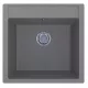 LUNART Aragorn 510 egymedencés gránit mosogató, Grey 5999861632602