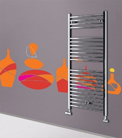 Lazzarini Sanremo fürdőszobai radiátor fehér 450x690 mm 386470