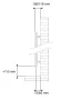 Lazzarini Sanremo fürdőszobai radiátor 600x1110 mm, fehér 386477