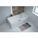 M-Acryl Eco A Típus kád előap 170 cm, fehér 12426
