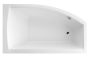 M-Acryl Minima akril kád 150x85 cm, kádlábbal, Balos, fehér 12454