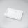 Marmy Bologna öntött márvány mosdó 70x42 cm, túlfolyóval, fényes fehér 622905071118