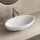 Marmy Corina öntött márvány mosdótál 51x30 cm, fényes fehér 622913051018