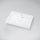 Marmy Savona öntött márvány mosdótál 70x45 cm, túlfolyóval, fényes fehér 622937071118