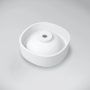 Marmy Roy öntött márvány mosdó 40x40 cm, fényes fehér 630169041018