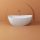Marmy Harlem szabadon álló öntött márvány kád 160x80 cm túlfolyó nélkül, fényes fehér 630183161018