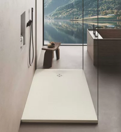 Marmy Dolomite szögletes zuhanytálca 70x90 Armani Beige / Matt Bézs 807635709055 +ajándék szifon