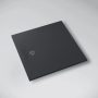 Marmy Dolomite 90x90 zuhanytálca Cavalli Black 80 7642 90 90 54 +ajándék szifon