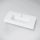 Marmy Bottega öntött márvány mosdó 100x46 cm, túlfolyóval, fényes fehér 807677101110