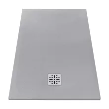  Marmy Dolomite szögletes zuhanytálca 70x140 Valentino Grey / Matt Szürke 807746701453 +ajándék szifon
