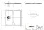 Marmy Dolomite 100x100 zuhanytálca Prada White 80 7851 10 10 50 +ajándék szifon